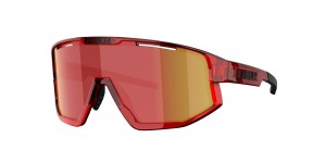Lentes de Sol Bliz Fusion Transparente Rojas Marrones Rojas | 698410HTD