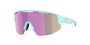 Lentes de Sol Bliz Matrix Small Verde Menta Marrones Rosas | 761584DQX