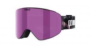 Ski Goggles Bliz Flow Negras Marrones Rosas | 358694NQL