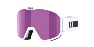 Ski Goggles Bliz Rave Jr Blancas Negras Marrones Rosas | 659321VOX